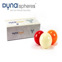 New - Dynaspheres Silver carom ball set