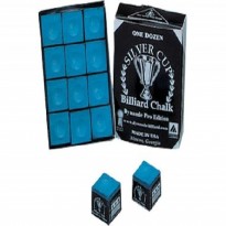 Norditalia Green Chalk - 3 pieces box  - 12 pieces Silver Cup blue chalk box