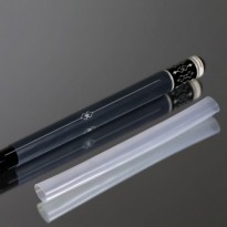 Pacote de 50 solas Fuji Black by Longoni - Punho de silicone transparente Longoni Murano