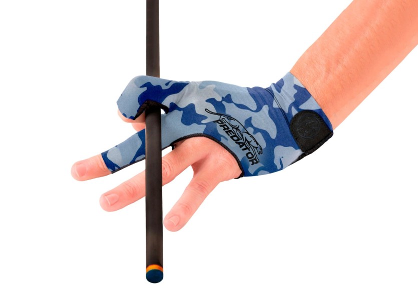 Products catalogue - Billiard Glove Predator Second Skin Blue Camo