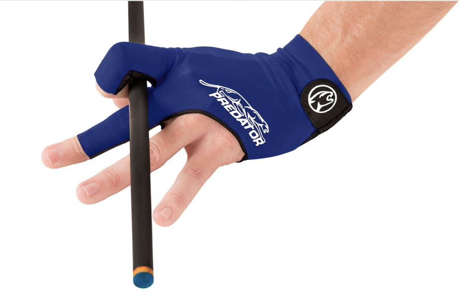 Nouvelles - Gant de billard Predator Second Skin bleu marine/blanc