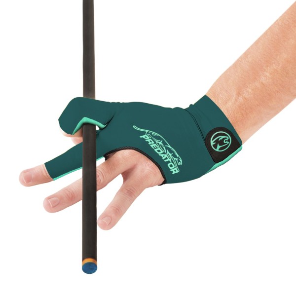 New - Billiard Glove Predator Second Skin Green / Teal