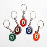 Available products for shipping in 24-48 hours - Billiard Ball Keychain