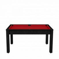 Ping Pong and dining tray for Arizona tables - Pool table convertible 7ft Arizona Woody Black