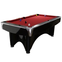 New - Dynamic III 9ft Shining Black pool table