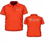 Available products for shipping in 24-48 hours - Poolmania Red Polo Shirt