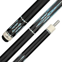 Products catalogue - Longoni Black Mamba II Lizard Leather pool cue