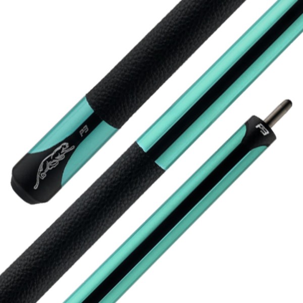 Products catalogue - Predator P3 Teal Leather Luxe Pool Cue Limited Edition