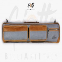 Longoni FC4 C71 WJ carom shaft - Longoni Giotto Essenza 4x8 Soft Cue Case