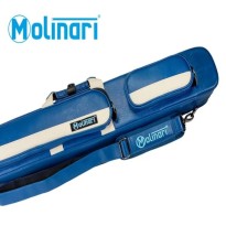Molinari KURO CMI-2 Karamell-Queue - Flatbag Molinari Retro Blau-Beige 2x4