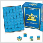 Silver Cup 144 pcs blue chalk box - 144 Unit Triangle Box